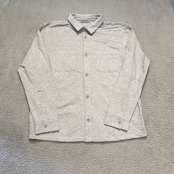VUORI Coronado Shirt Jacket size XXL Gray Button-Up Shirt - Picture 2 of 7